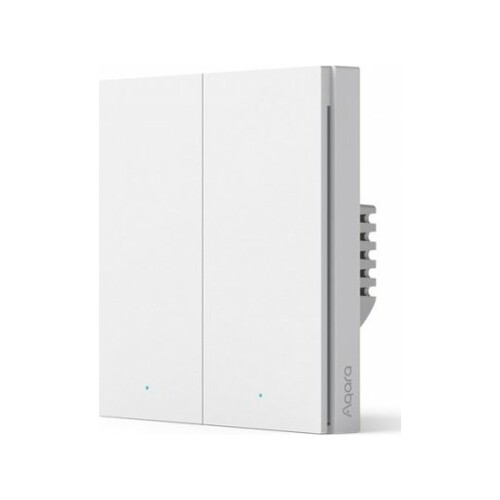 AQARA Smart Wall Switch H1 EU (No Neutral, Double Rocker)