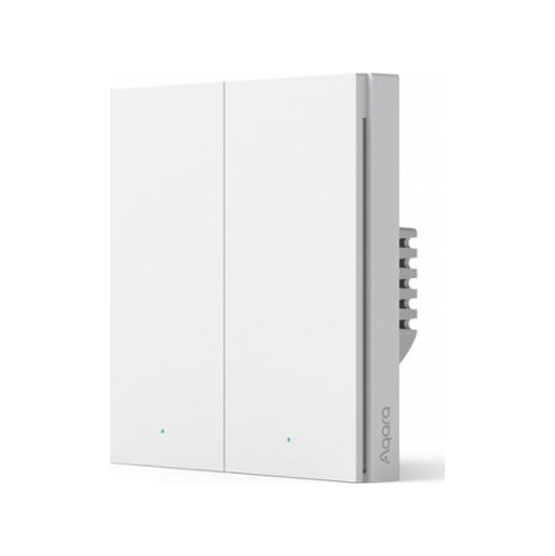 AQARA Smart Wall Switch H1 EU (With Neutral, Double Rocker)