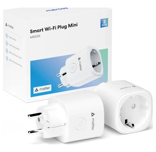 Meross Smart Wi-Fi Plug Mini MSS315 (EU Version) - GRADE B