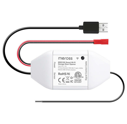 Meross Smart Garage Door Opener MSG100HK